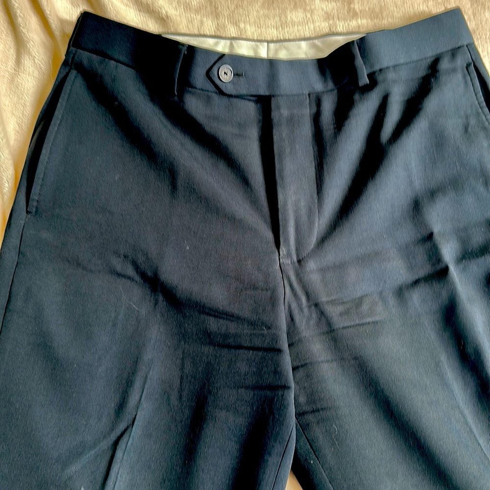 Brooks Brother blue wool dress pants 32x 32